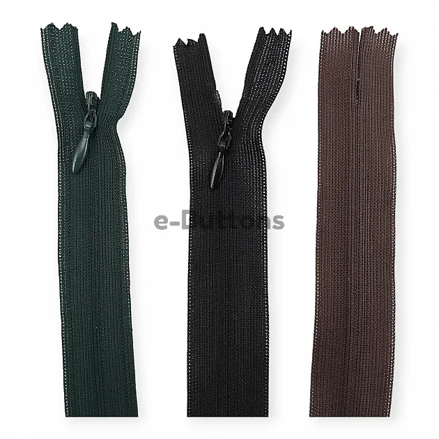 18 Cm #3 7,10" Invisible Nylon Conceal Knit Pant / Skirt / Dress / Upholstery Zipper ZPG0018TUL 18 Cm #3 7,10" Invisible Nylon Conceal Knit Pant / Skirt / Dress / Upholstery Zipper ZPG0018TUL