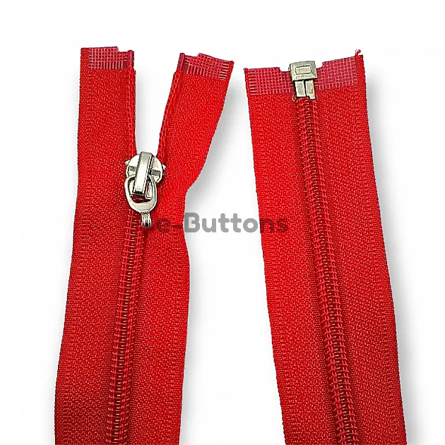 Nylon Coil Jacket Zipper 100 cm #5 39,37" Open End - Separeted ZPS0100T10 Nylon Coil Jacket Zipper 100 cm #5 39,37" Open End - Separeted ZPS0100T10