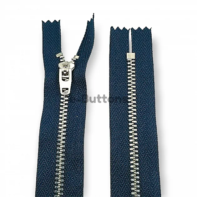 #4.5 7" Pant Zipper Metal Zipper Nickel ZPM0001PNT