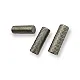 Metal Tie Ends Cup Length 2.5 cm Inlet 6.5 mm Cord End Honeycomb Patterned PBB0013