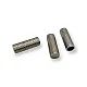 Metal Tie Ends Cup Length 2.5 cm Inlet 6.5 mm Cord End Honeycomb Patterned PBB0013