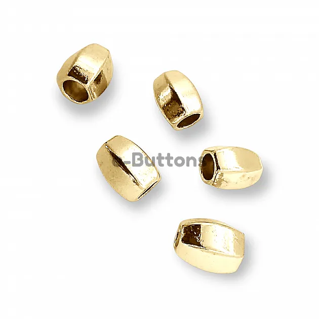 Cord End  3.5 mm Metal length 12 mm PBB003