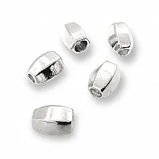Cord End  3.5 mm - 0,14" Metal length 12 mm PBB003