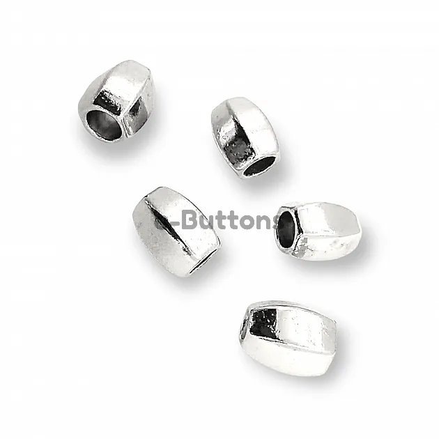 Cord End  3.5 mm Metal length 12 mm PBB003