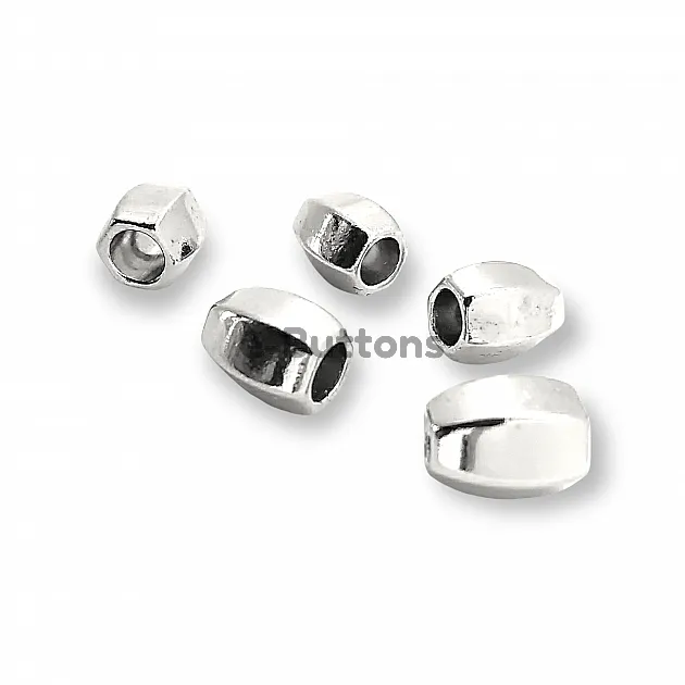 Cord End  3.5 mm Metal length 12 mm PBB003