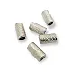 Cord End Inlet 3.3 mm Mosaic Patterned Metal length 13.5 mm PBB005