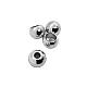 Cord End Inlet 4 mm Spherical Shape Bead Connector length 8 mm PBB007
