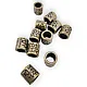 Patterned Lace Antique Yellow Metal Bead Shape Entry 5.8 mm PBB008PROMO