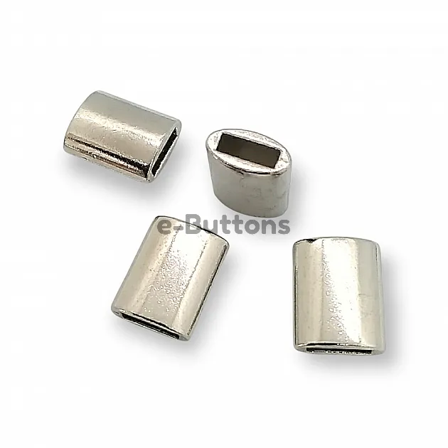 Cord End  length 16 mm Flat Shape Rectangular Entry 9.2 mm PBB011