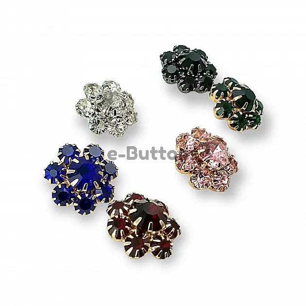 Rhinestone Shank Button 17 mm Jacket and Cardigan Button PBT0013 Rhinestone Shank Button 17 mm Jacket and Cardigan Button PBT0013