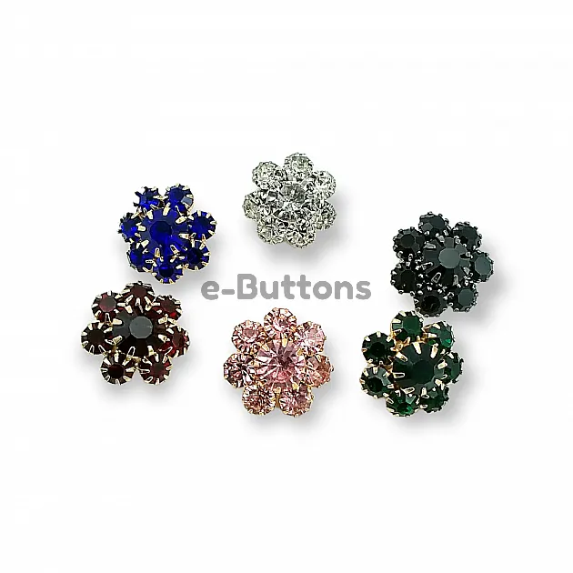 Rhinestone Shank Button 17 mm Jacket and Cardigan Button PBT0013 Rhinestone Shank Button 17 mm Jacket and Cardigan Button PBT0013