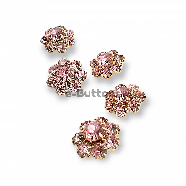 Rhinestone Shank Button 17 mm Jacket and Cardigan Button PBT0013 Rhinestone Shank Button 17 mm Jacket and Cardigan Button PBT0013