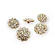 Rhinestone Button Black and White Rhinestone Button23 mm 36 L  Jacket and Coat Button PBT0024
