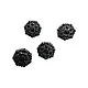 Jacket and Coat Button 23 mm 36 L Rhinestone Button Black and White Rhinestone Button PBT0026