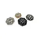 Jacket and Coat Button 23 mm 36 L Rhinestone Button Black and White Rhinestone Button PBT0026