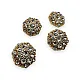 Jacket and Coat Button 23 mm 36 L Rhinestone Button Black and White Rhinestone Button PBT0026