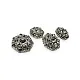 Jacket and Coat Button 23 mm 36 L Rhinestone Button Black and White Rhinestone Button PBT0026
