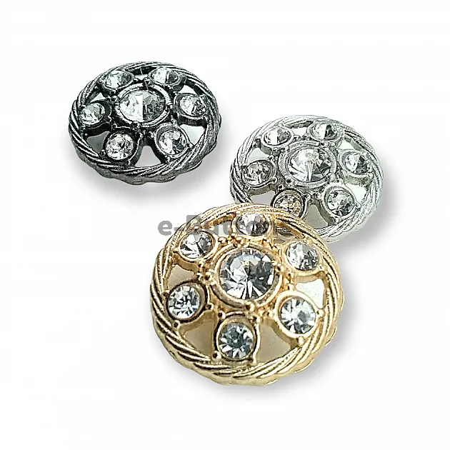 Rhinestone Button - Jacket and Cardigan Button 25 mm 40 L PBT0027 Rhinestone Button - Jacket and Cardigan Button 25 mm 40 L PBT0027
