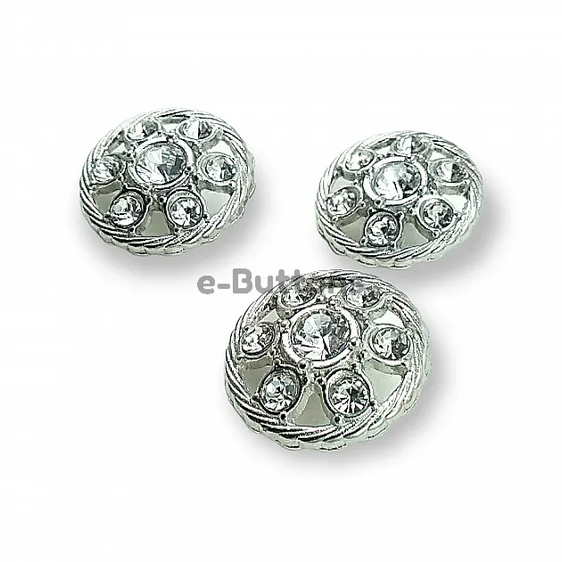 Rhinestone Button - Jacket and Cardigan Button 25 mm 40 L PBT0027 Rhinestone Button - Jacket and Cardigan Button 25 mm 40 L PBT0027