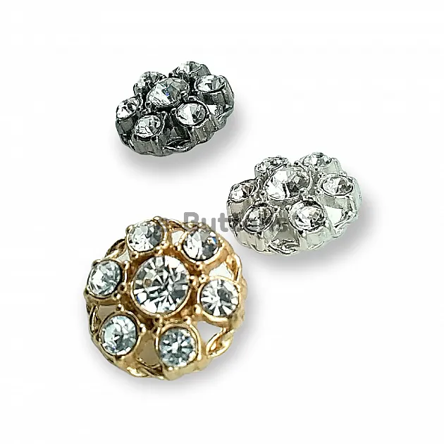 Rhinestone Button - Jacket and Cardigan Button 20 mm 32 L PBT0028 Rhinestone Button - Jacket and Cardigan Button 20 mm 32 L PBT0028