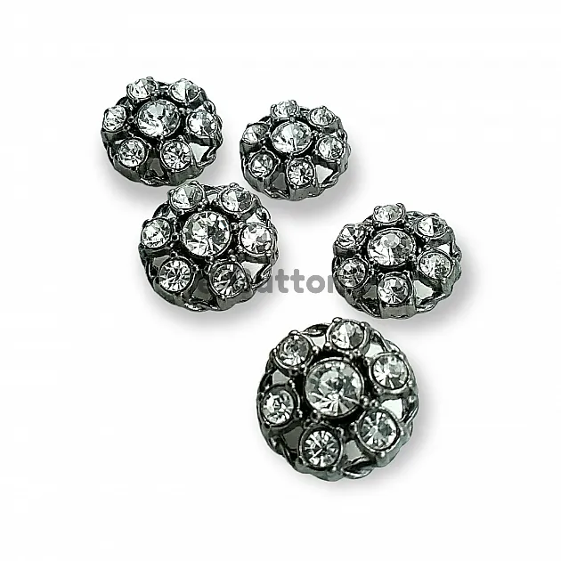 Rhinestone Button - Jacket and Cardigan Button 20 mm 32 L PBT0028 Rhinestone Button - Jacket and Cardigan Button 20 mm 32 L PBT0028