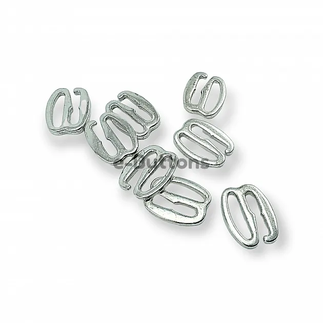 Bra Buckle 11 mm Oval Edge Metal Buckle PBT0003