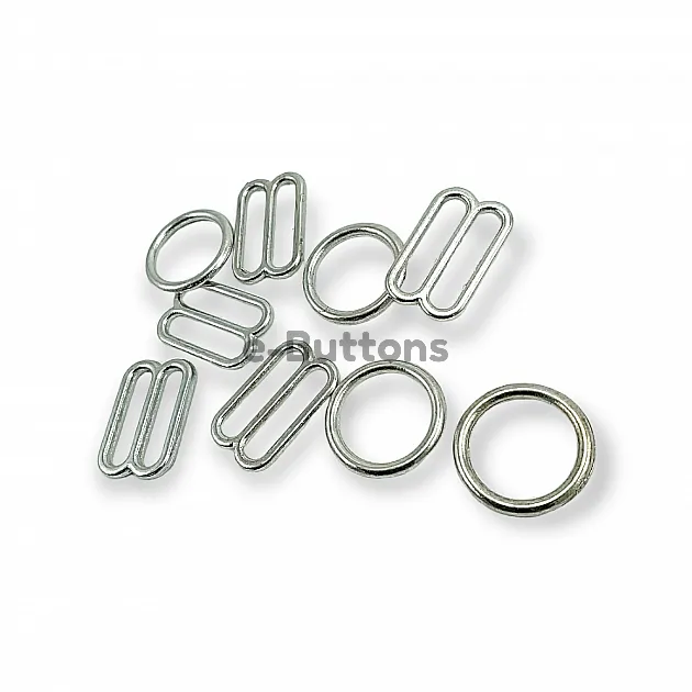 Bra Strap Adjustment Buckle 12 mm and Ring PBT0007 Bra Strap Adjustment Buckle 12 mm and Ring PBT0007