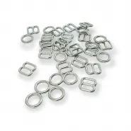 Bra Strap Adjustment Buckle 6 mm and Ring PBT0009
