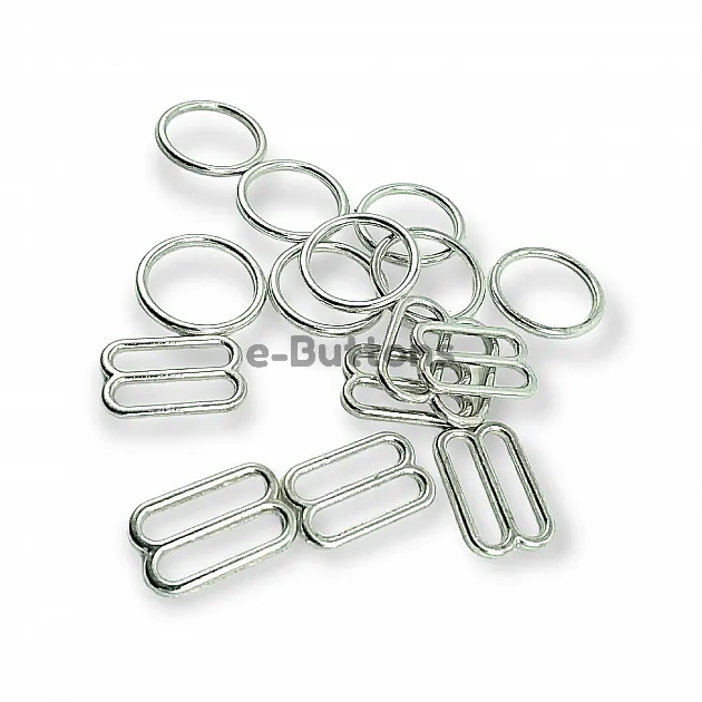 Bra Strap Adjustment Buckle 15 mm and Ring PBT0010 Bra Strap Adjustment Buckle 15 mm and Ring PBT0010