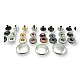 19 mm Snaps Fasteners 3/4" Curved 30L Brass Set of 4 ERCB0019PR