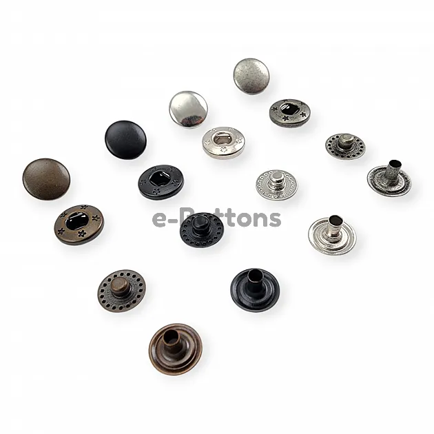 Brass 10 mm 16L / 25/64" Snap Fastaners VT2 Snap Fasteners ERC00PR10