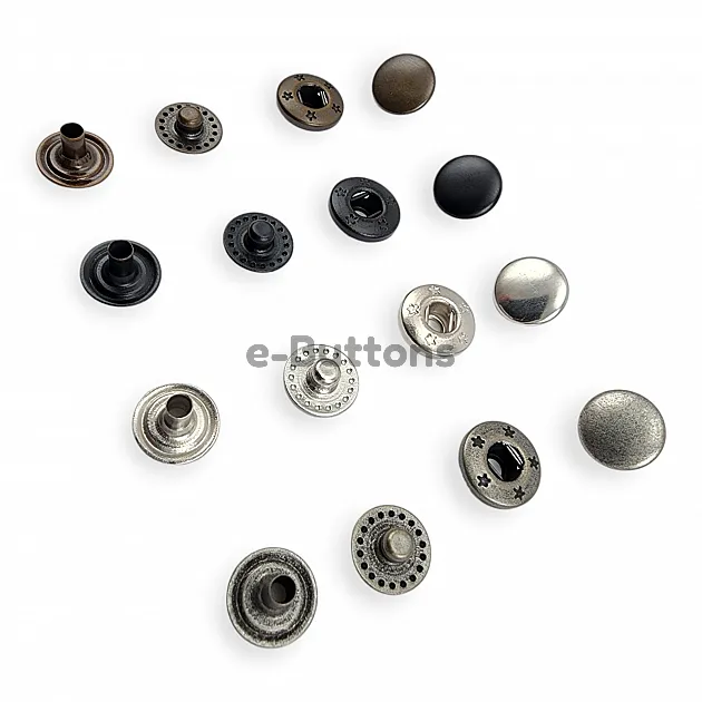 Brass 10 mm 16L / 25/64" Snap Fastaners VT2 Snap Fasteners ERC00PR10