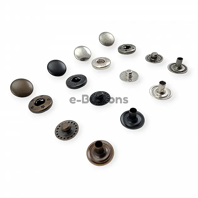 Brass 10 mm 16L / 25/64" Snap Fastaners VT2 Snap Fasteners ERC00PR10