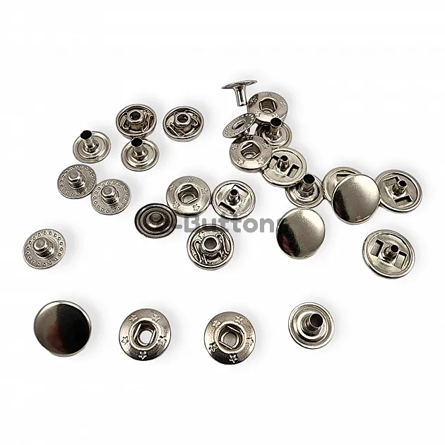 Brass 11 mm 18L / 7/16" Snap Fastaners VT2 Snap Fasteners ERC00PR11 VT2 Snap Fasteners 11 mm 18L / 7/16" Snap Fastaners Brass ERC00PR11