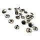 Brass 11 mm 18L / 7/16" Snap Fastaners VT2 Snap Fasteners ERC00PR11 VT2 Snap Fasteners 11 mm 18L / 7/16" Snap Fastaners Brass ERC00PR11