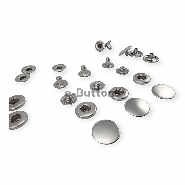 Alfa Paslanmaz Çıtçıt 15 mm 54 Sistem 4 lü Takım ERCA0015P Alfa Paslanmaz Çıtçıt 15 mm 54 Sistem 4 lü Takım ERCA0015P