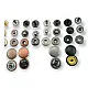 15 mm Snaps Fasteners 19/32" Curved 24L Brass Set of 4 ERCB0015PR