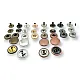 15 mm Snaps Fasteners 19/32" Curved 24L Brass Set of 4 ERCB0015PR