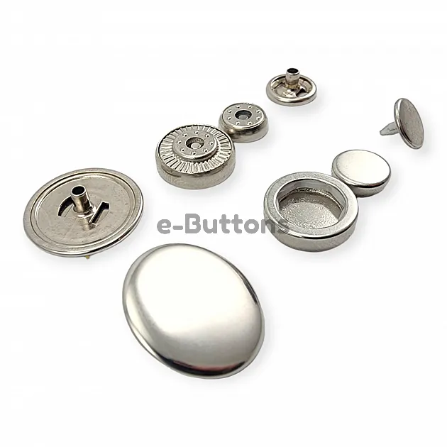 20 mm Coat Snap Button 250 pcs Brass Deluxe Series PR200R200B 20 mm Coat Snap Button 250 pcs Brass Deluxe Series PR200R200B