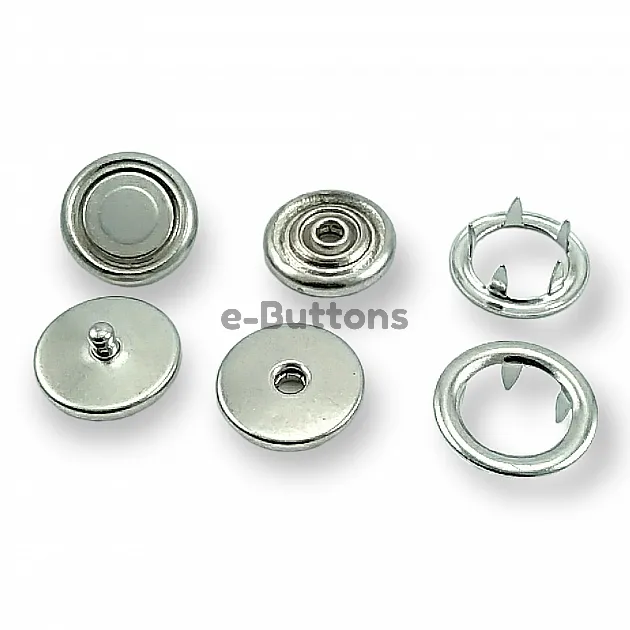 Brass Prong Snap Fastenersa Button 250 pcs Deluxe Series PRV10R300 Brass Prong Snap Fastenersa Button 250 pcs Deluxe Series PRV10R300