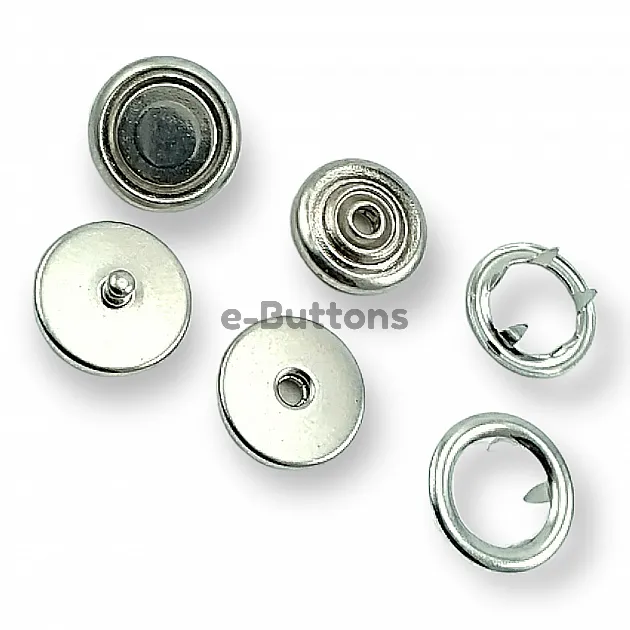 Brass Prong Snap Fastenersa Button 250 pcs Deluxe Series PRV10R300 Brass Prong Snap Fastenersa Button 250 pcs Deluxe Series PRV10R300