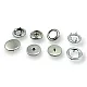 Brass Prong Snap Fasteners For Coat 250 pcs Deluxe Series Single Cap PRV20R300