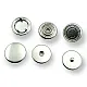 Prong Snap Button Brass For Coat 250 pcs Deluxe Series Double Cap PRV30R300