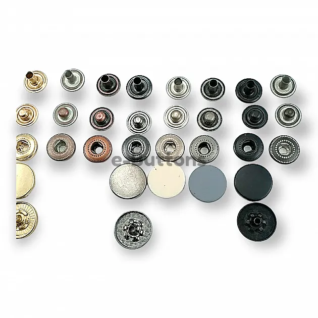 Zamak Çıtçıt 15 mm Düz 54 Sistem 4 lü Takım ERC0015ZMK Zamak Çıtçıt 15 mm Düz 54 Sistem 4 lü Takım ERC0015ZMK