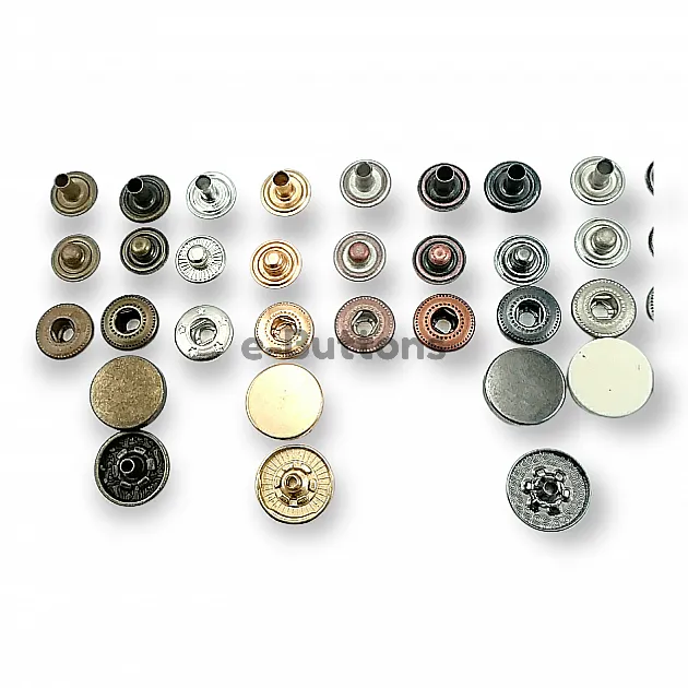Zamak Çıtçıt 15 mm Düz 54 Sistem 4 lü Takım ERC0015ZMK Zamak Çıtçıt 15 mm Düz 54 Sistem 4 lü Takım ERC0015ZMK