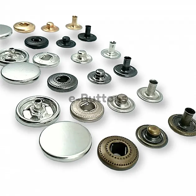 Para Tipi Çıtçıt 15 mm Düz 54 Sistem Pirinç 4 lü Takım ERCB0015PRP Para Tipi Çıtçıt 15 mm Düz 54 Sistem Pirinç 4 lü Takım ERCB0015PRP