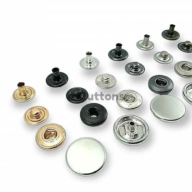 Para Tipi Çıtçıt 15 mm Düz 54 Sistem Pirinç 4 lü Takım ERCB0015PRP Para Tipi Çıtçıt 15 mm Düz 54 Sistem Pirinç 4 lü Takım ERCB0015PRP