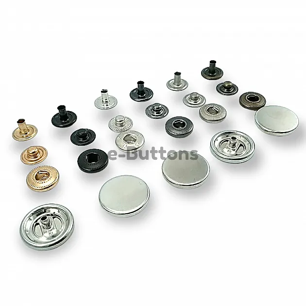 Para Tipi Çıtçıt 18 mm Düz 54 Sistem Pirinç 4 lü Takım ERCB0018PRP Para Tipi Çıtçıt 18 mm Düz 54 Sistem Pirinç 4 lü Takım ERCB0018PRP