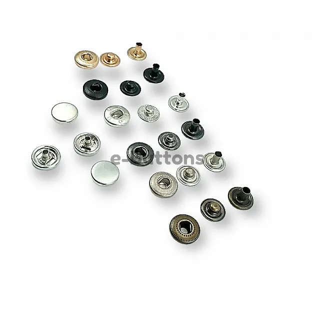 Çıtçıt Düğme 11,5 mm Para Tipi Düz 54 Sistem Pirinç 4 lü Takım ERCB0115PRP Çıtçıt Düğme 11,5 mm Para Tipi Düz 54 Sistem Pirinç 4 lü Takım ERCB0115PRP