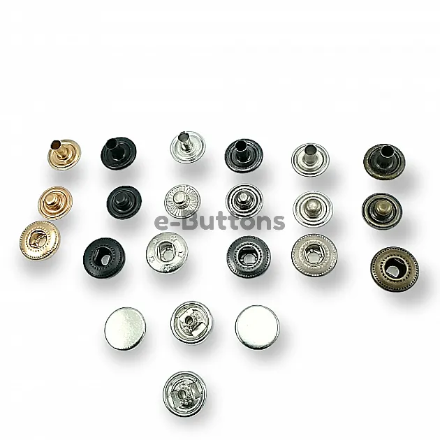 Çıtçıt Düğme 11,5 mm Para Tipi Düz 54 Sistem Pirinç 4 lü Takım ERCB0115PRP Çıtçıt Düğme 11,5 mm Para Tipi Düz 54 Sistem Pirinç 4 lü Takım ERCB0115PRP